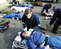 Mass-casualty-drill
